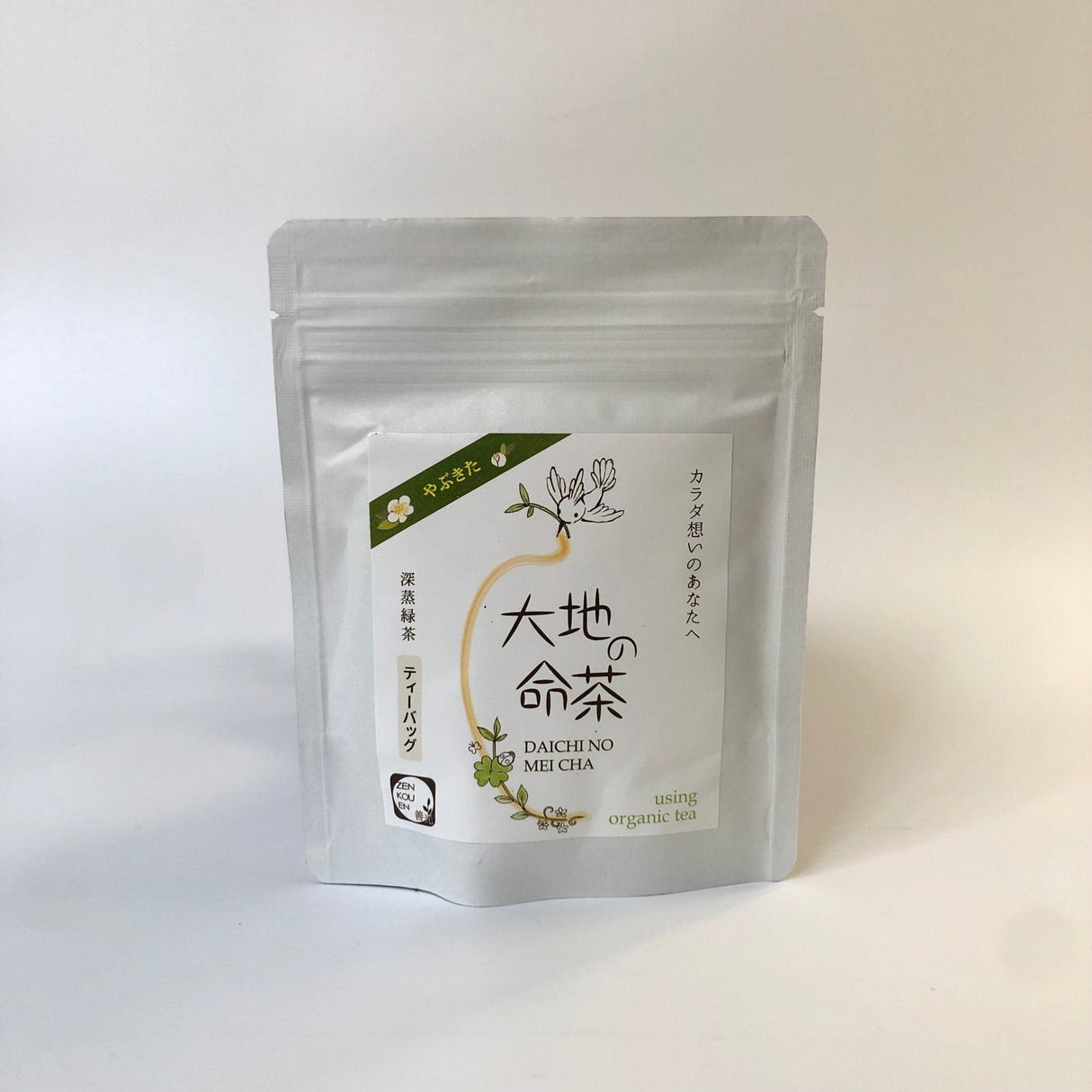 Zenkouen Tea Garden: #04 Daichi no Meicha - Yabukita Green Tea (2.5g x 10 tea bags) - natsumiya.live